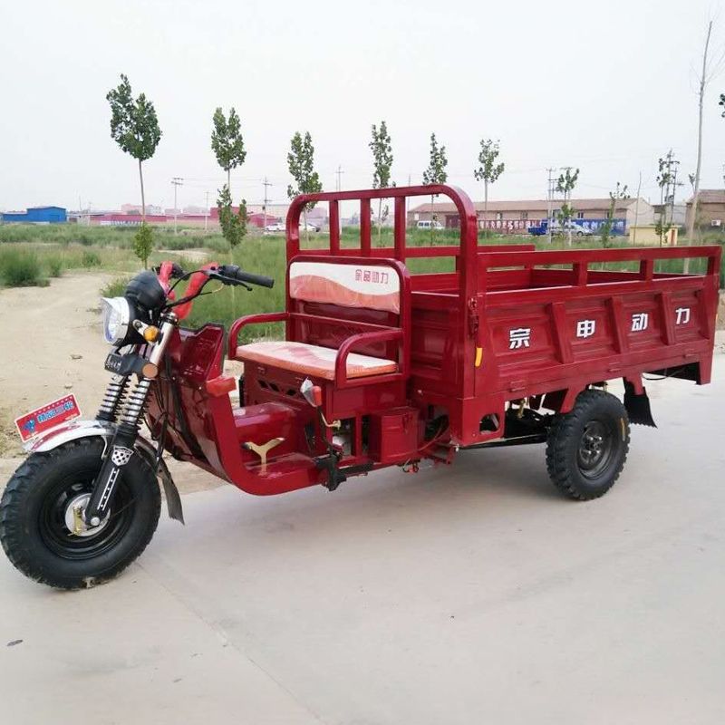 Las motocicletas de tres ruedas se pueden utilizar en la licencia, ciclomotor Zongshen Longxin, camión volquete pequeño, vehículo eléctrico de imitación de carga