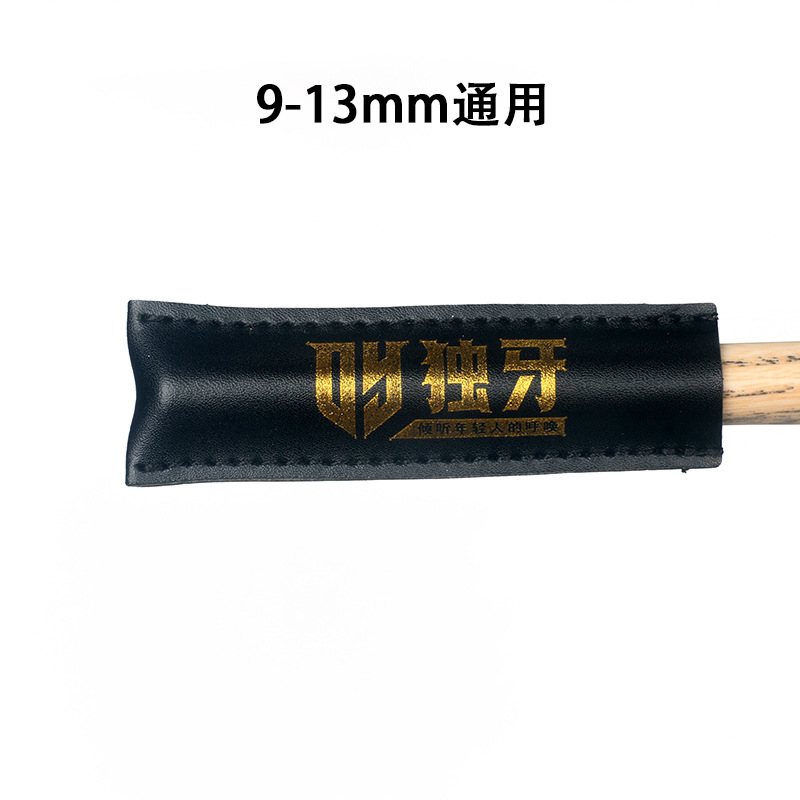 One-tooth leather club headcover