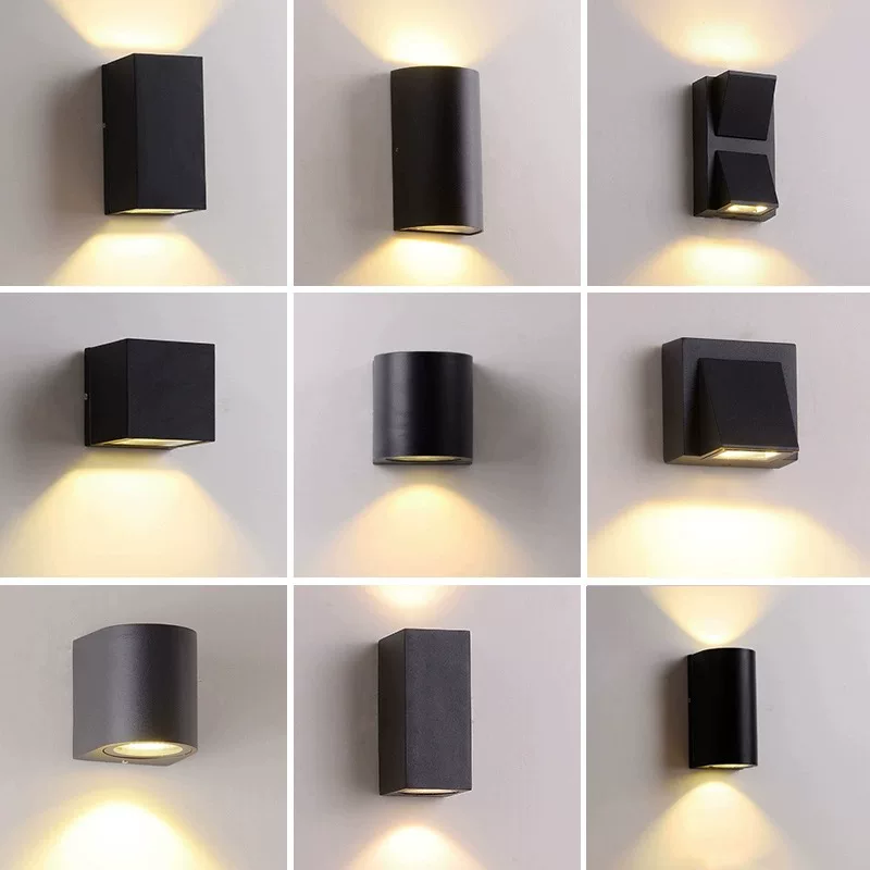LED минималистичный настенный светильник, оптом