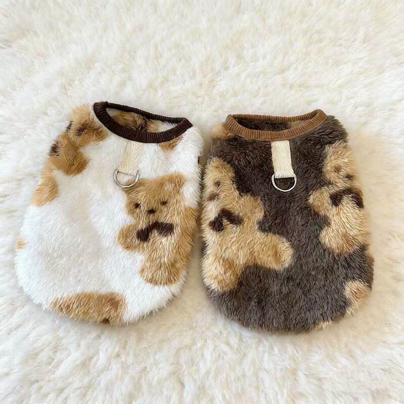 Cat Clothes for Autumn and Winter, Anti-Shedding, Fleece-Lined, Warm, Suitable for British Shorthair, Ragdoll, and Blue Cats, Cute Fleece Jacket Cat Clothes for Autumn and Winter, Anti-Shedding, Fleece-Lined, Warm, Suitable for British Shorthair, Ragdoll, and Blue Cats, Cute Fleece Jacket