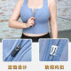 Large Size Front Zipper Sports Bra Women's Fitness Yoga Vest Shock-Proof Big Breast Fat mm Running Bra Cross-Border Manufacturer