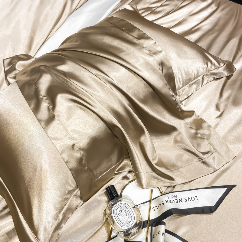 Cross-Border Export Pure Color Imitation Silk Pillowcase Pillowcase Satin Pillowcase Envelope Pillow Wholesale Pair