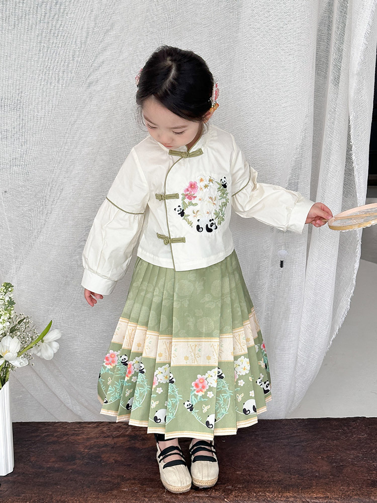 [Nuevos productos de primavera de 2025 · vendidos a las 10: 00 no.15] vestido chino para niñas vestido de caballo para niños vestido Tang