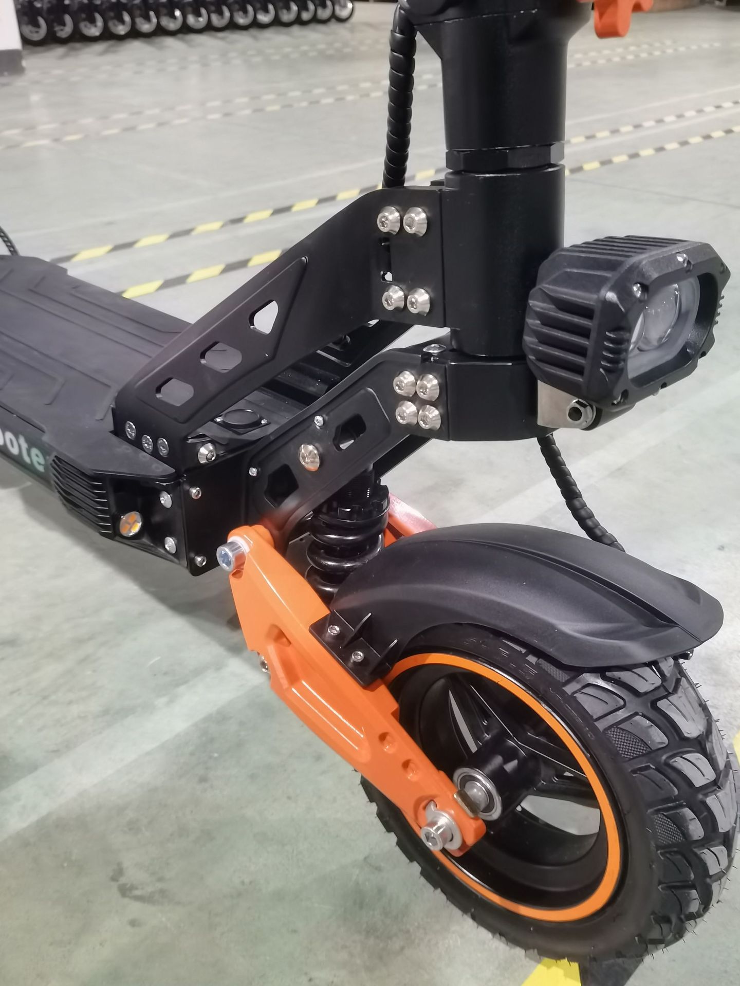 New Electric Scooter Adult Folding Mobility Scooter 11inch Lithium Battery Two-Wheel Scooter with Seat Detachable Cross-Border
