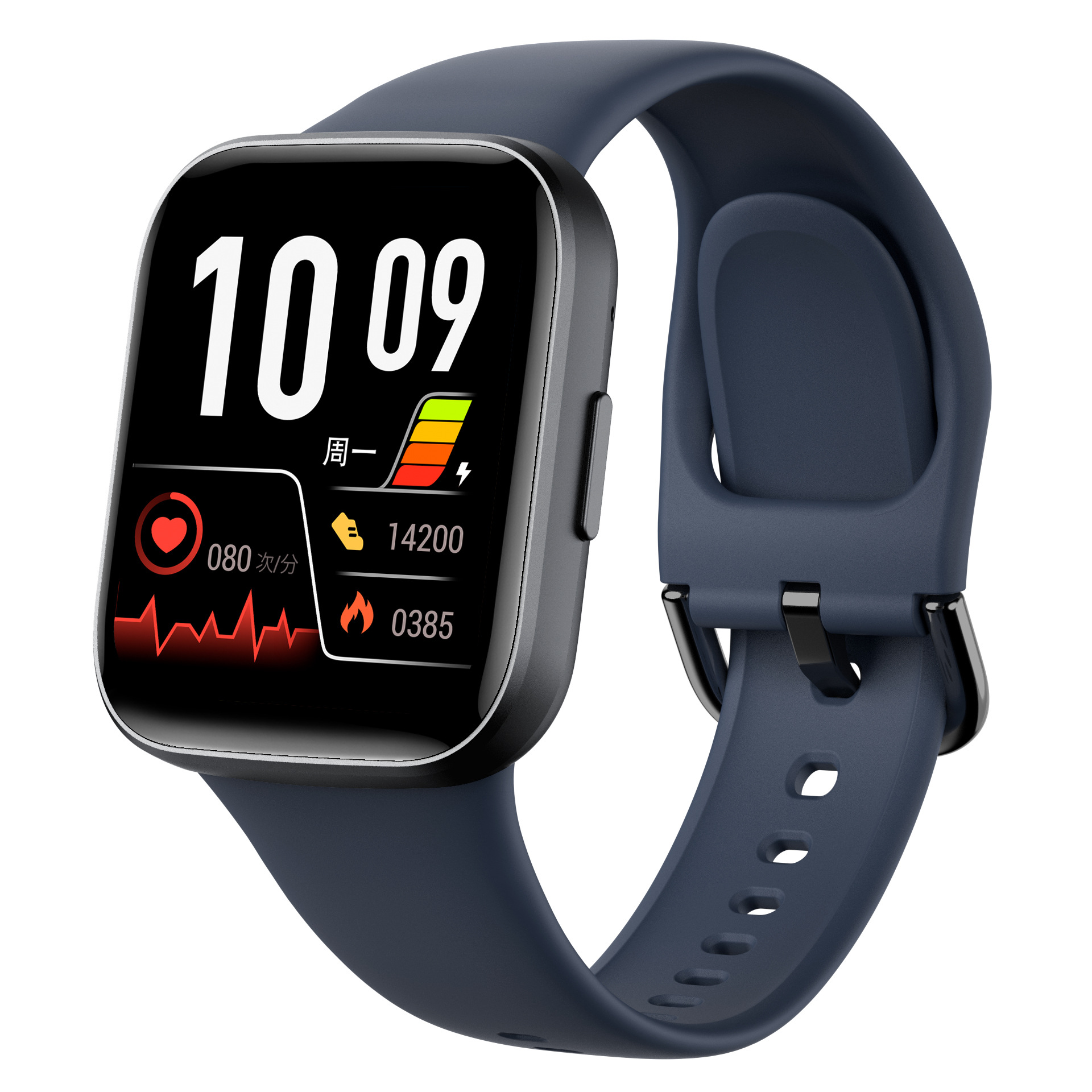 Nueva Y83 Bluetooth llamada reloj inteligente HD 1,85 pulgadas temperatura corporal ritmo cardíaco oxígeno en sangre ejercicio no invasivo de glucosa en sangre