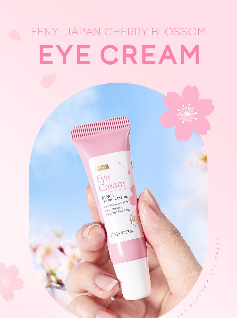 FENYI Cherry Blossom Essence Eye Cream 15g Hydrating, Moisturizing and Nourishing eye care products Cross-border manufacturer wholesale undefined