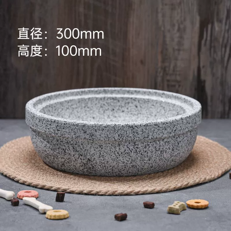Керамическая/каменная миска для животных, миска для воды для собак, миска для кошек, миска против опрокидывания для крупных собак