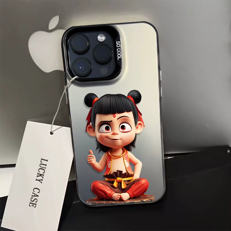 Apple, совместимый чехол для телефона, iPhone15, мультяшный защитный чехол, 16promax, 15plus, 13 штук