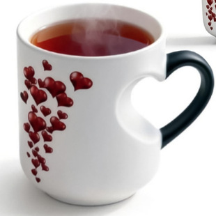 ���ΰ���11oz�R�˱��D��ӡlogo�մɱ� ����ˮ�����Dӡ�T�ӱ�