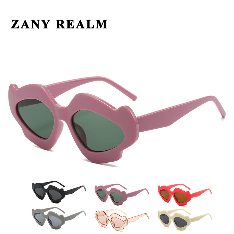 Nuevo Comercio exterior divertido llama gato ojo gafas de sol retro chica caliente streetstyle Senior gafas de sol fabricantes ahora