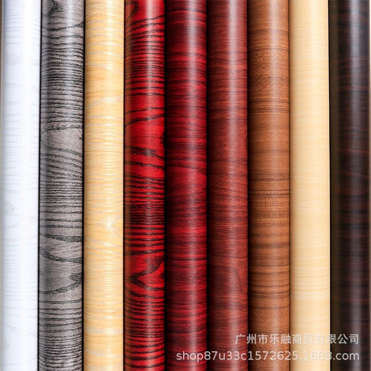 Деревянные обои наклейка водостойкая самоклеящаяся наклейка на стол Шкаф утолщенный шкаф настольный стол мебель наклейка отремонтированные обои