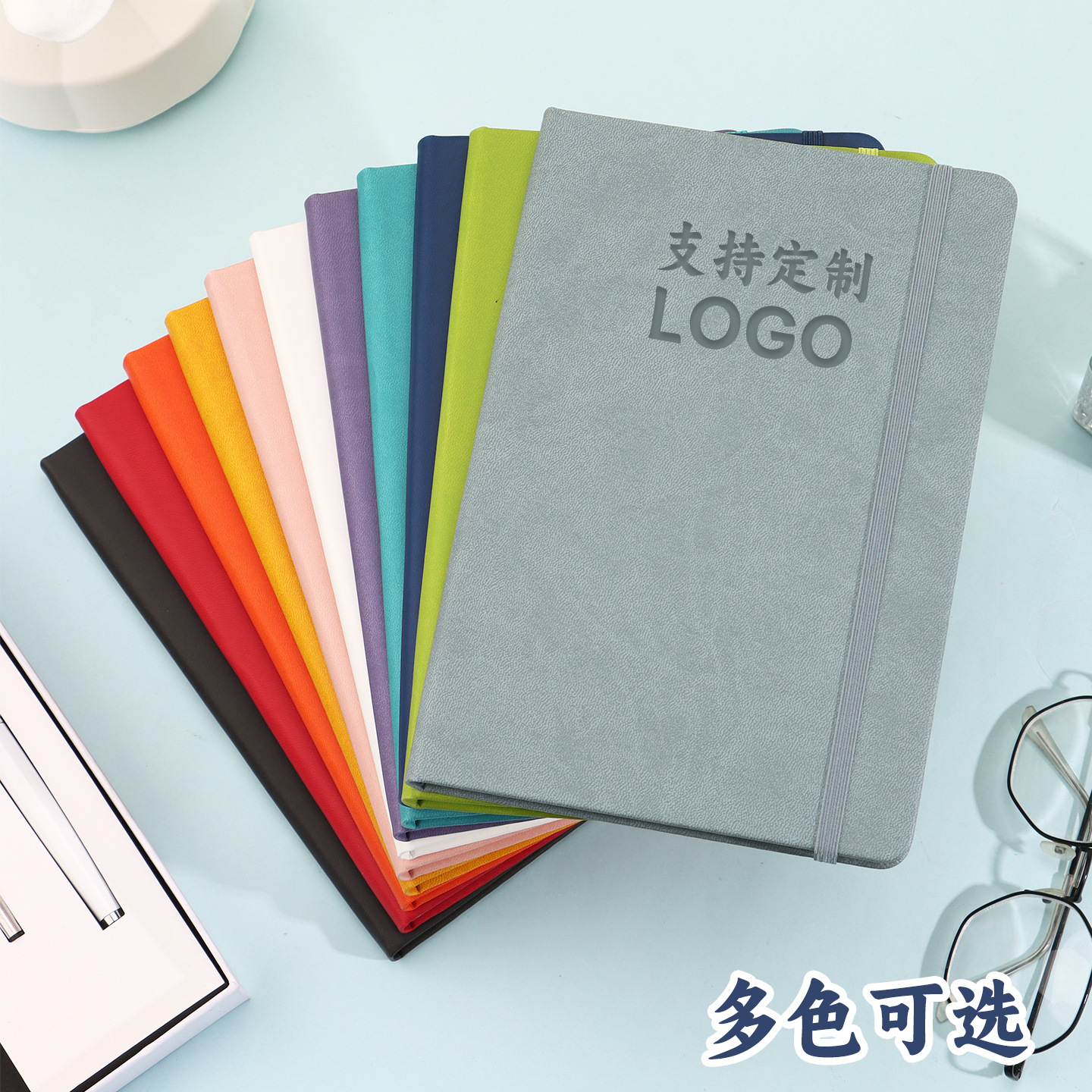 Transfronterizo A5 cuaderno con logotipo de alto valor de Amazon cuaderno de notas estudiantil cuaderno de mano