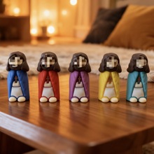 2025复活节跨境新款PVC公仔玩具网红人物塑胶塑料礼物娃娃小摆件