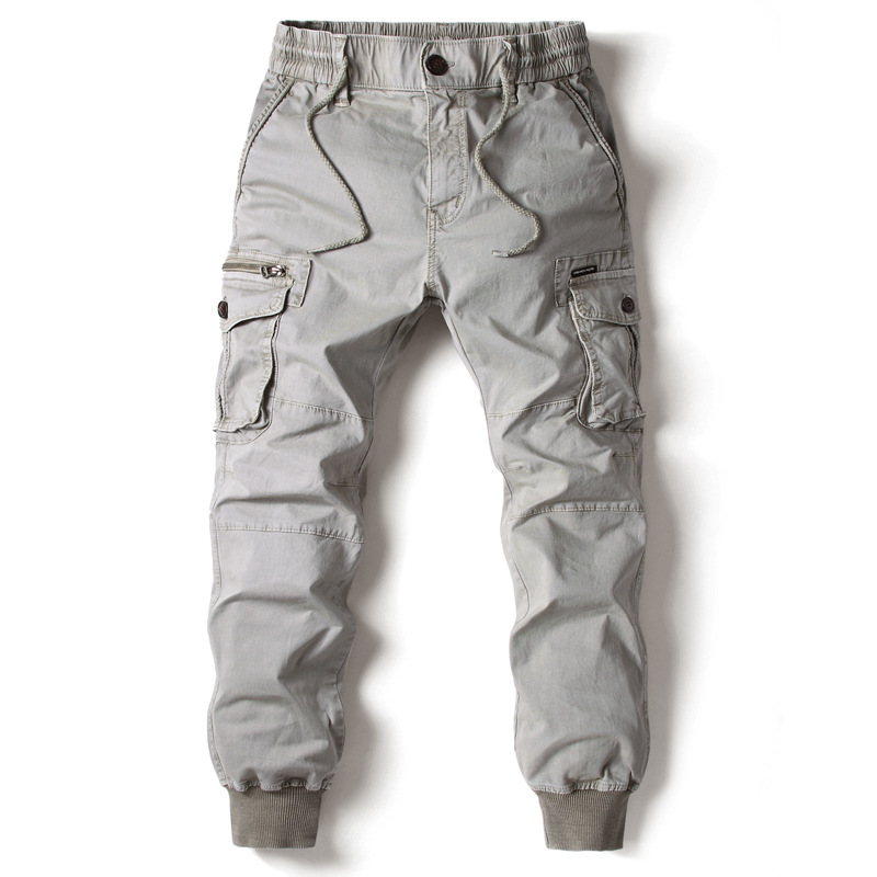 Men's fashionable multicoloured trousers all-season for leisure