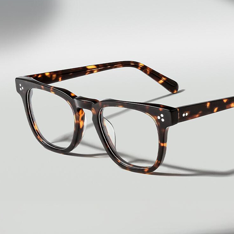 Mosco Ma S Gao Fan Cc Same Style Black Frame Japanese Style Retro Handmade Glasses Frame Quality Classy Plate Kbt98620