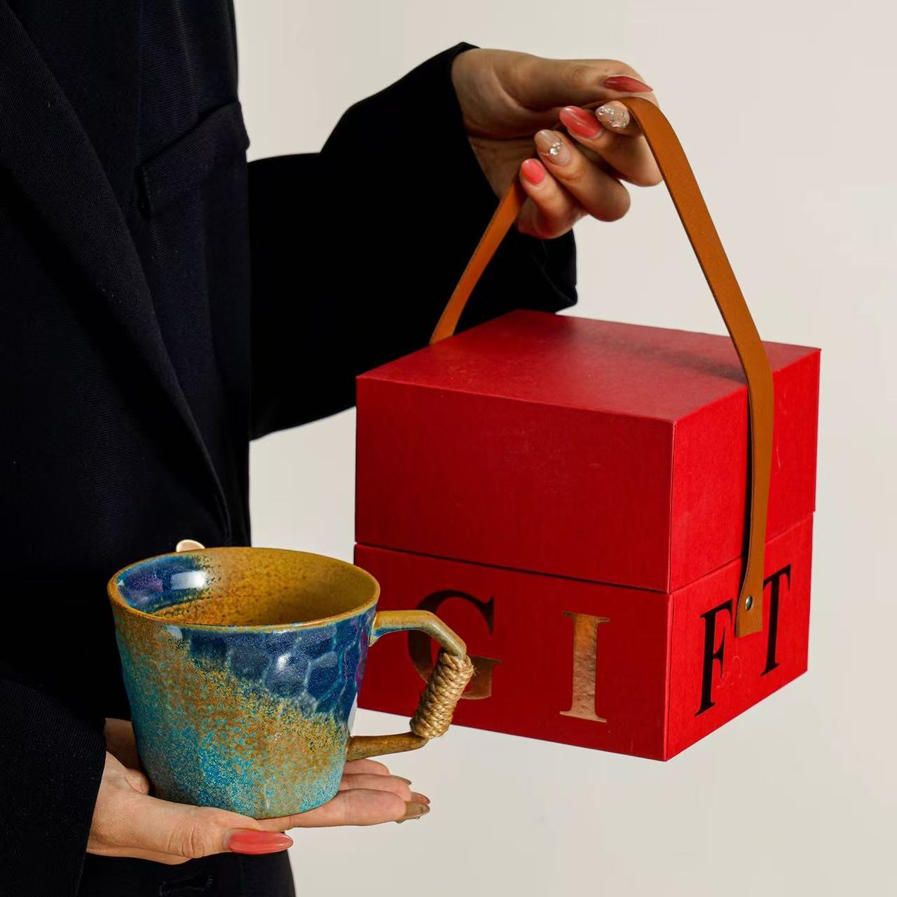 Vintage horno de alto valor, taza de regalo, taza de regalo, taza de regalo de alta calidad, taza de regalo de reunión image 12