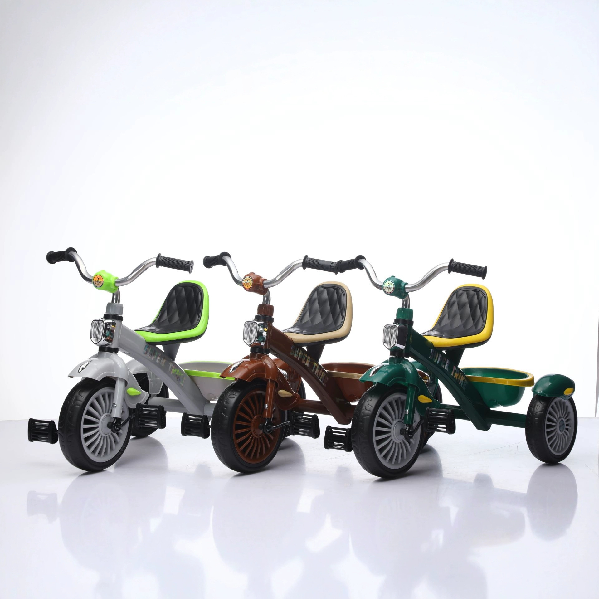 Cross-Border Children's Pedal Tricycle, Kids' Tricycle, Boys and Girls Can Ride Bicycles, Foreign Trade Factory Wholesale