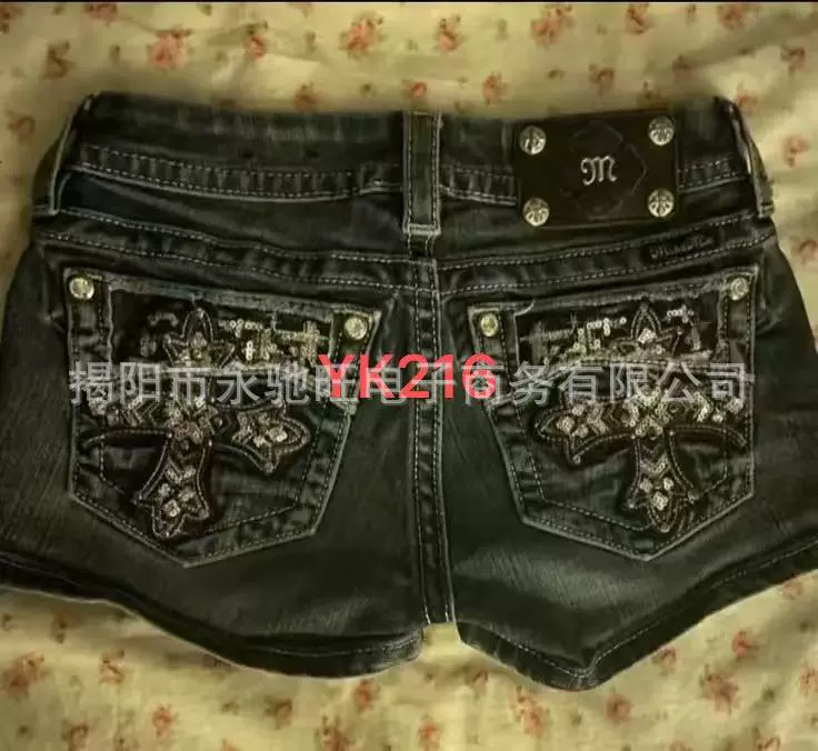 Джинсовые шорты, японский свободный крой, летний подворот, S–2XL, синий