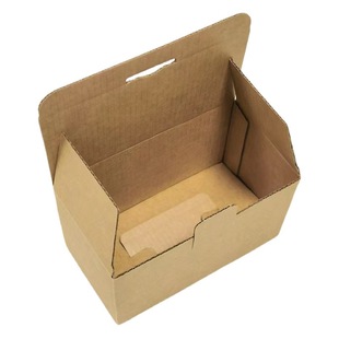 Length 270-370mm large rectangular packing corrugated bottom box wholesale E corrugated carton shoe box Express Box