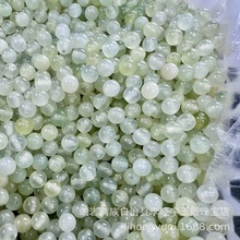 岫玉珠子diy批发玉石珠子配件手工项链手链佩饰批发