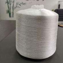 厂家批发供应涤纶绣花线108D/2股白胚松筒原料大有光无接头可染色