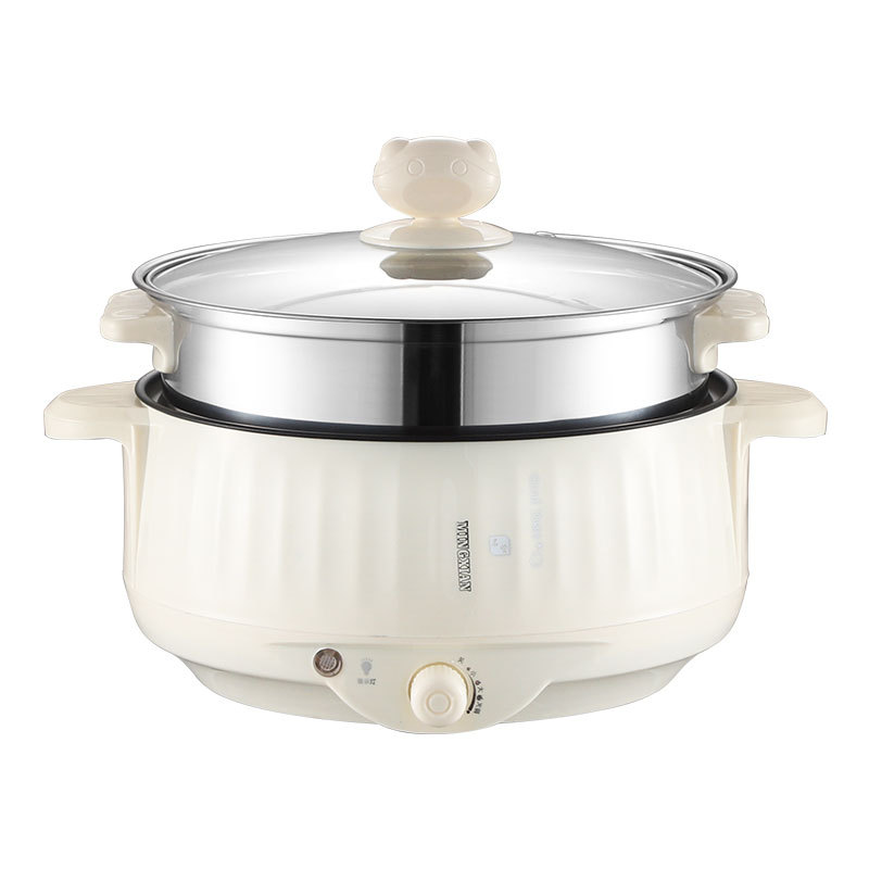 Cocina eléctrica multifuncional olla integrada hogar antiadherente Cocina eléctrica estudiante dormitorio Cocina eléctrica olla caliente eléctrica pequeña wok eléctrica