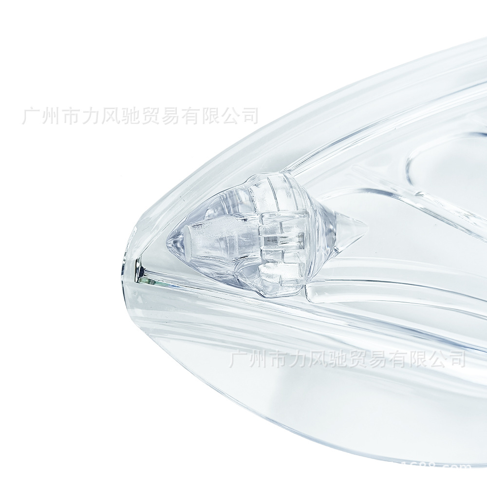 Es adecuado para el parabrisas izquierdo y derecho de la cubierta de la ventana lateral ajustable de la motocicleta Harley Gliding 97 - 13