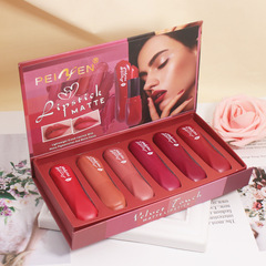 アマゾン/TIKTOK国境を越えたPEINIFEN口紅セット箱の持続性防水提色はコップLipsticksをつけない