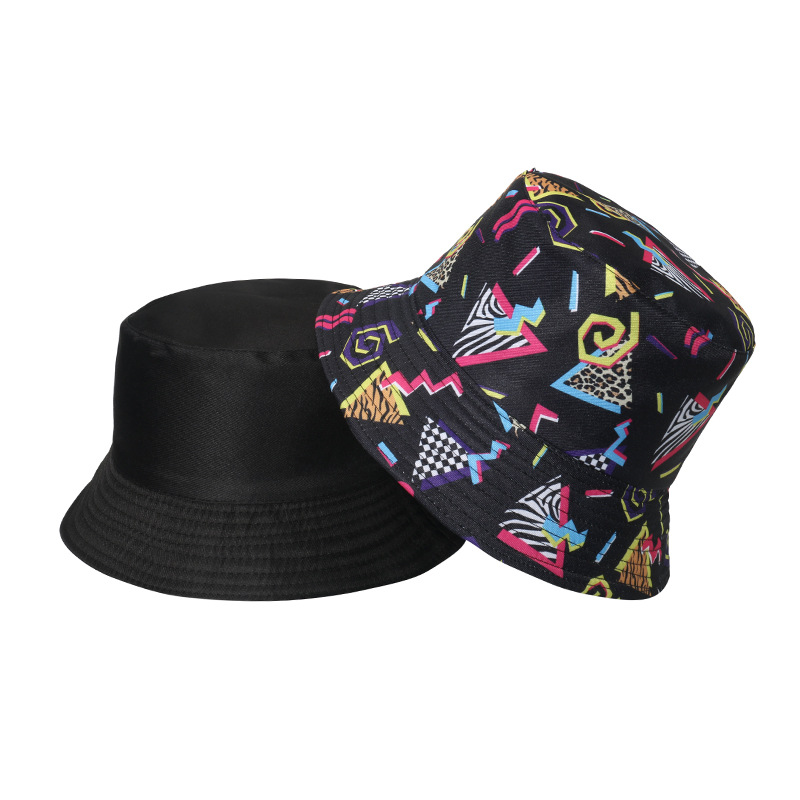 Women's Preppy Style Geometric Flat Eaves Bucket Hat display picture 5