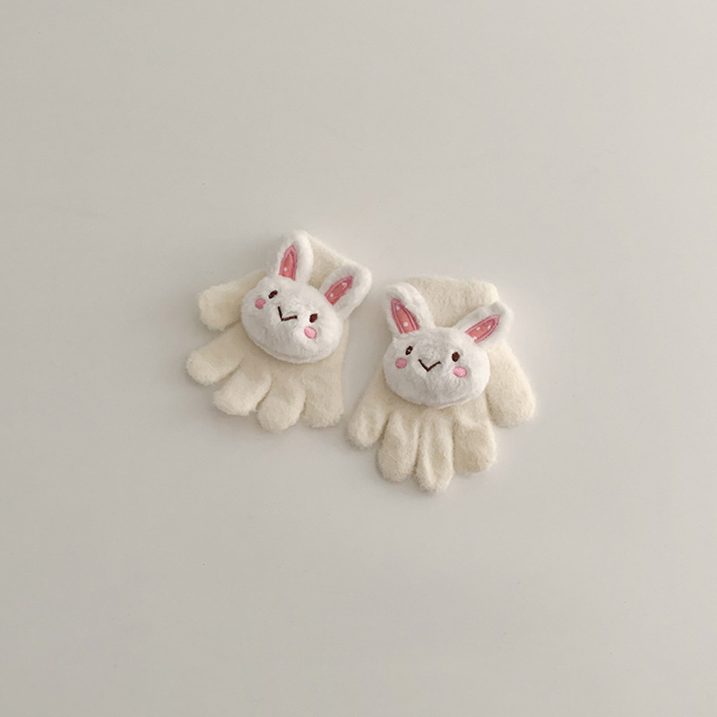 Kinder handschuhe Winter cartoon ins warme winter handschuhe für mädchen süße fünf-finger handschuhe_voghion.com