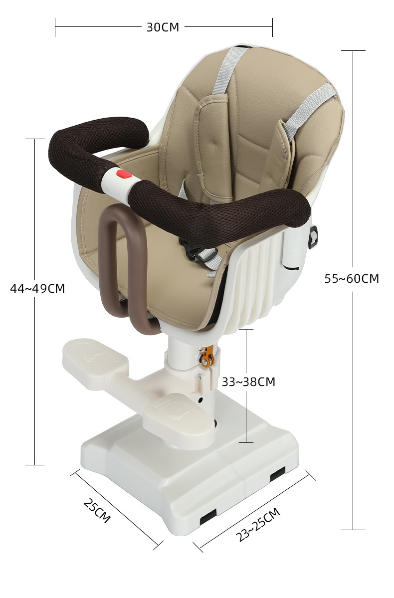 Electric Vehicle Child Seat Front-Mounted Scooter Electric Bike Bicycle Child Safety Seat Wholesale