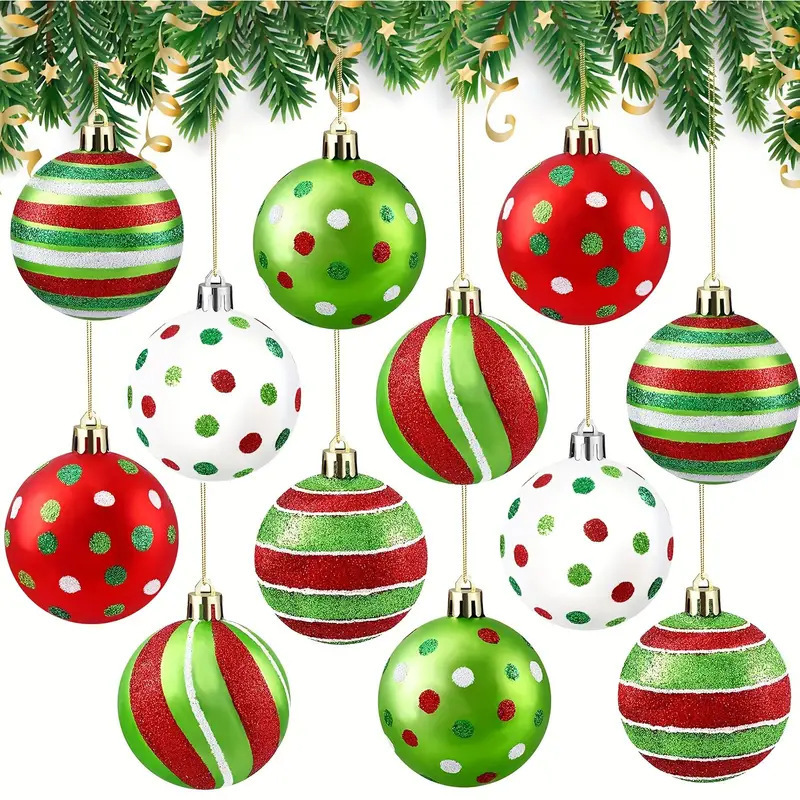クロスボーダー新製品クリスマスデコレーショングリンチセット木製フラットクリスマスボールパーティークリスマスツリーデコレーションペンダント|undefined