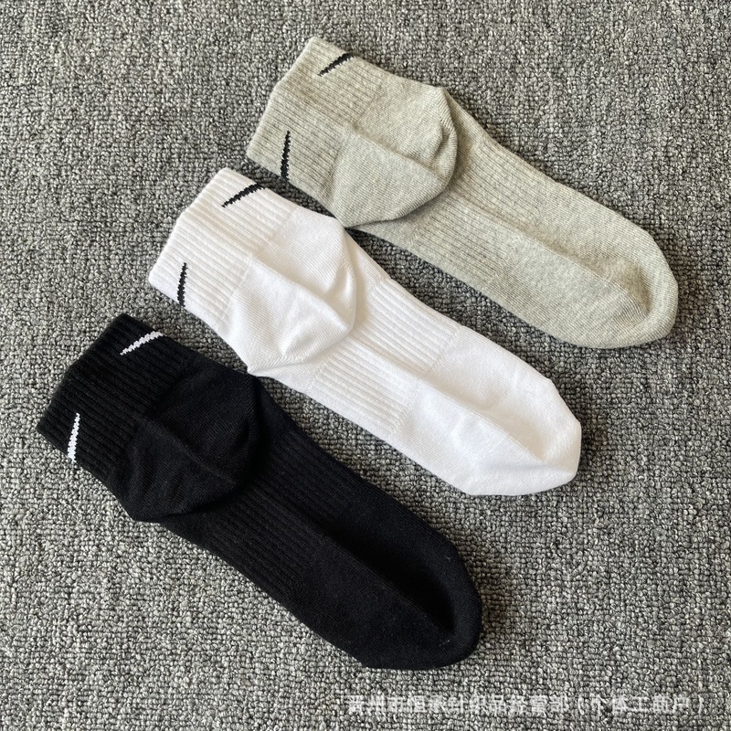 苏万耐剋斯特袜子加厚吸汗毛巾底长筒运动袜男女薄款跑步篮球袜子|undefined