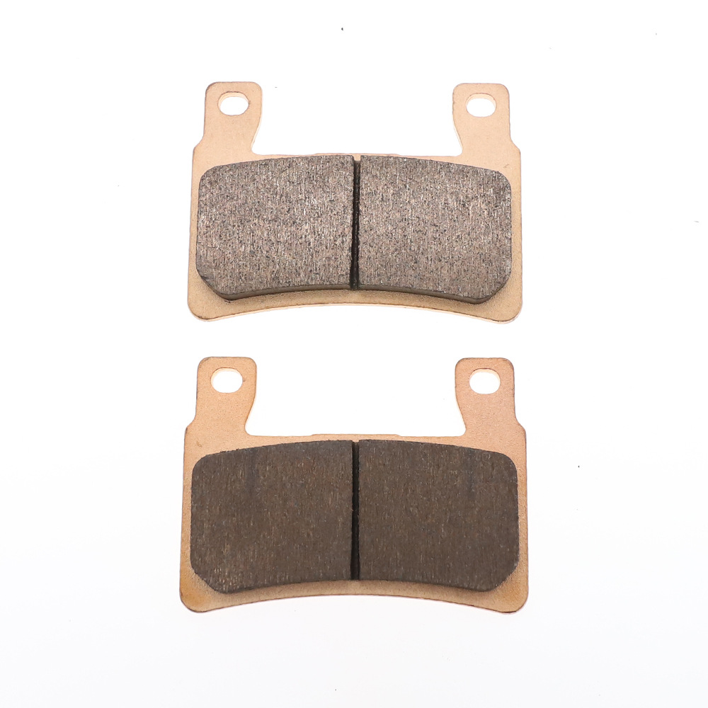 Motocicleta base de cobre sinterizada placa de freno de aluminio placa de freno de aluminio piel de freno FA265 FA296 Harley