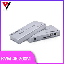 HDMI KVM���L��200��USB���I��4K����KVM��ݔ���Ŵ����L�����l