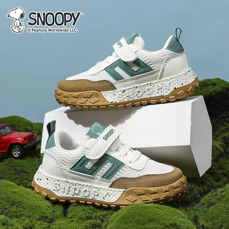 [Snoopy史努比男童运动鞋夏季大网透气儿童网鞋2024新款防滑德训鞋]