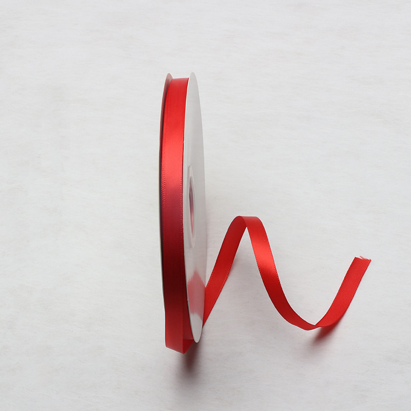 Huaxi cinta de poliéster de color sólido material de embalaje ramo de flores cinta de color sólido pastel cinta caja de regalo corbata