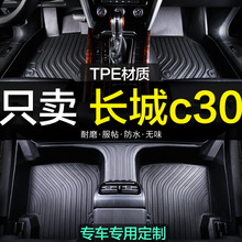 长城c30专用汽车TPE全包围脚垫长城腾翼c3o腾翼全套地毯全车配件