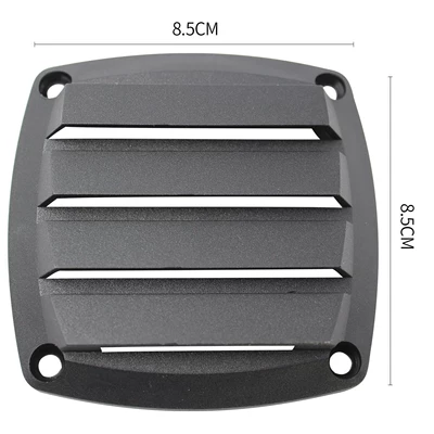Avtomobil ehtiyat hissələri, Marine Ventilation Vents, Exterior Walls - black-3inch-vents