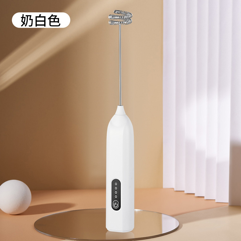 JLL7602 吉利来エッグビーター電動ミルク泡立て器コーヒーミルクミニミルク泡立て撹拌スティック泡立て器|undefined