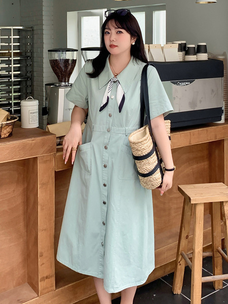 Elegant denim dress