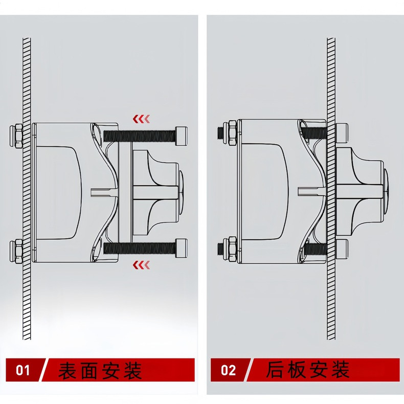 Yacht and Rv Modified Dual Copper Post Two-Position Battery Disconnect Switch with Large Cover and Rotary Knob Type Anti-Leakage Power Main Switch