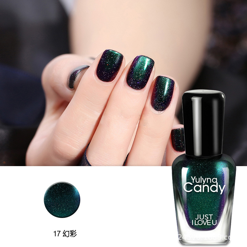 虞琳娜国内现货水性可剥可撕拉无味快干厂家直销批发指甲油|ru