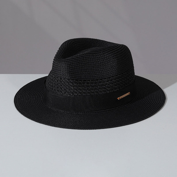 straw summer beach fashionable hat