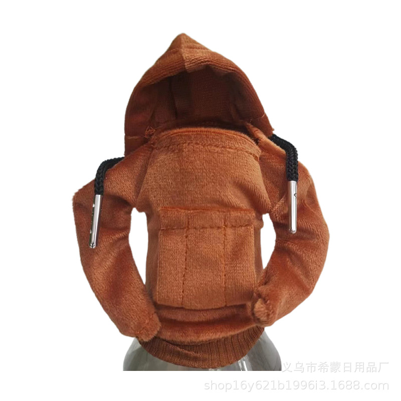 Cubierta DE LA MANIJA del engranaje del coche transfronterizo palanca de engranaje pequeño suéter con capucha palanca de engranaje creativo con capucha cubierta de la manija del engranaje al por mayor