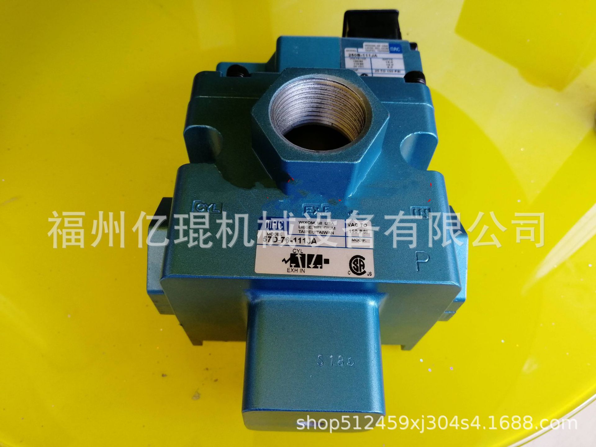 MAC电磁阀57D-53-RA 57D-83-RA 57D-73-111BA 57D-76-111JA