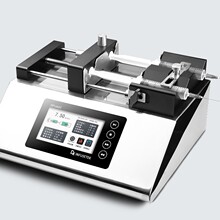 度科实验室注射泵台式触摸屏不锈钢机身线性大推力推拉注射泵