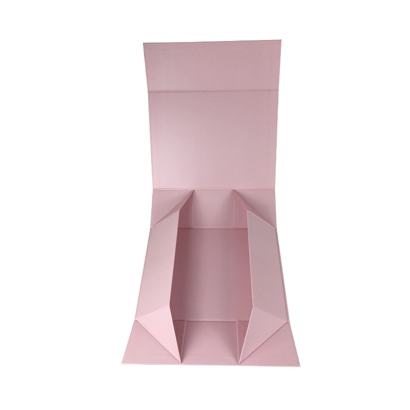 明莱批发化妆品折叠盒定 制外贸服饰包装盒衣服书型盒翻盖包装盒