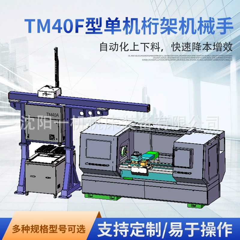 Одноштатный ферменный манипулятор типа TM40F (напольный, нижняя ось Y)