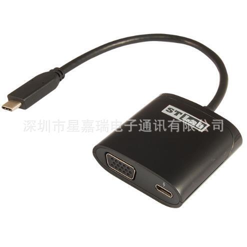 U-2000 USB 3.1 Type-C to Vga Adapter with Pd U-2000 USB 3.1 Type-C to Vga Adapter with Pd